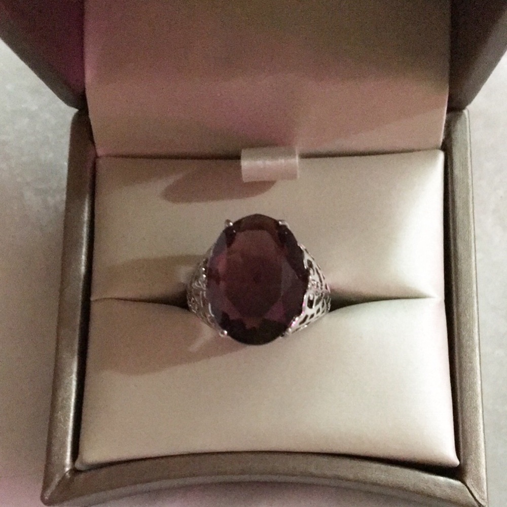 Elegant Purple Ring